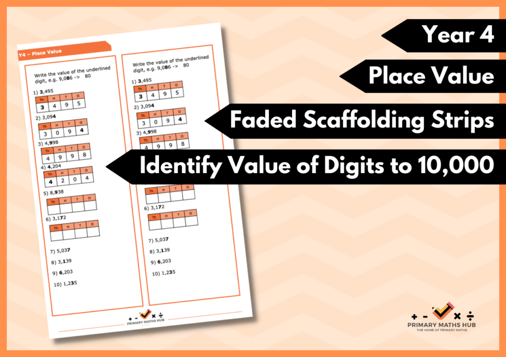 year 4 problem solving place value