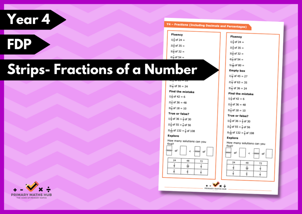 fractions and decimals problem solving year 4