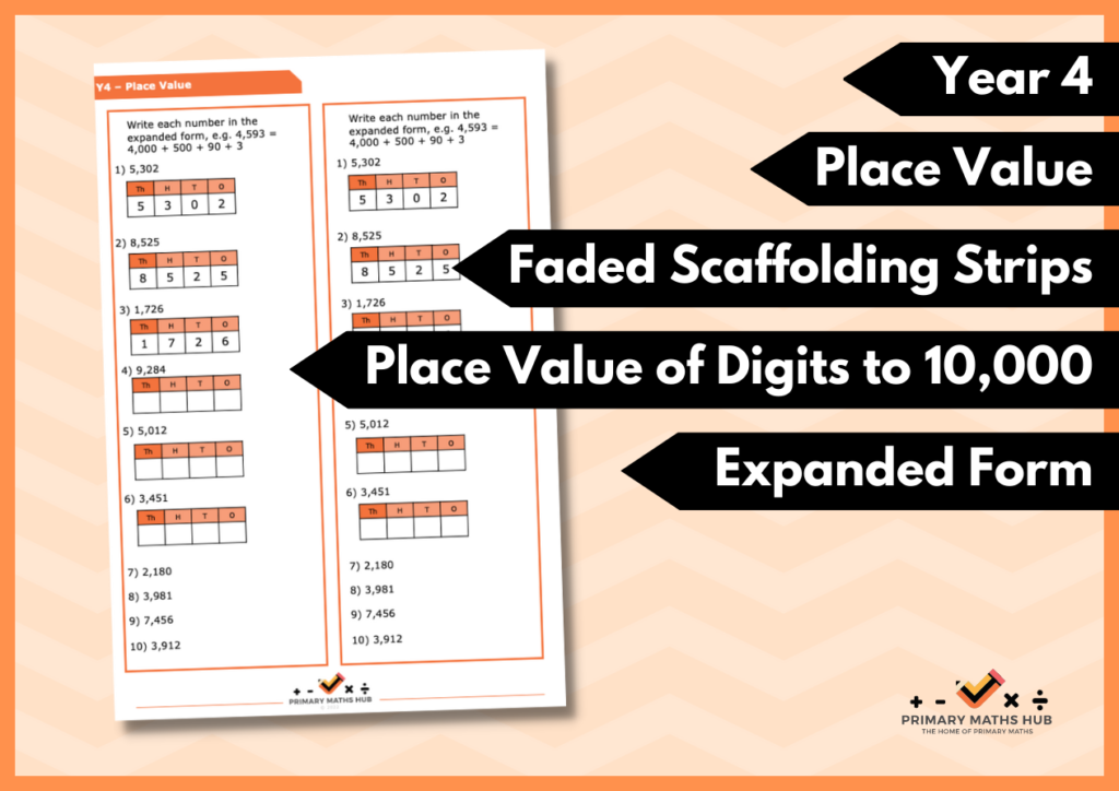 year 4 problem solving place value