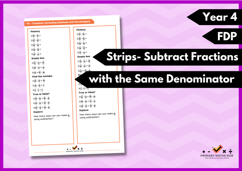 fractions and decimals problem solving year 4