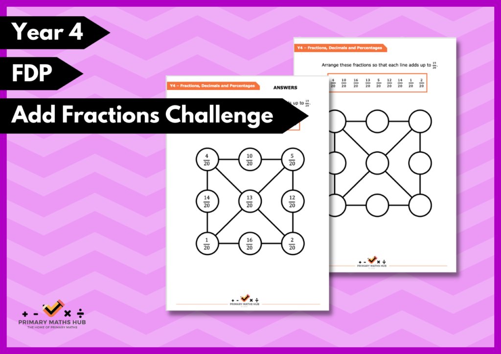 fractions and decimals problem solving year 4