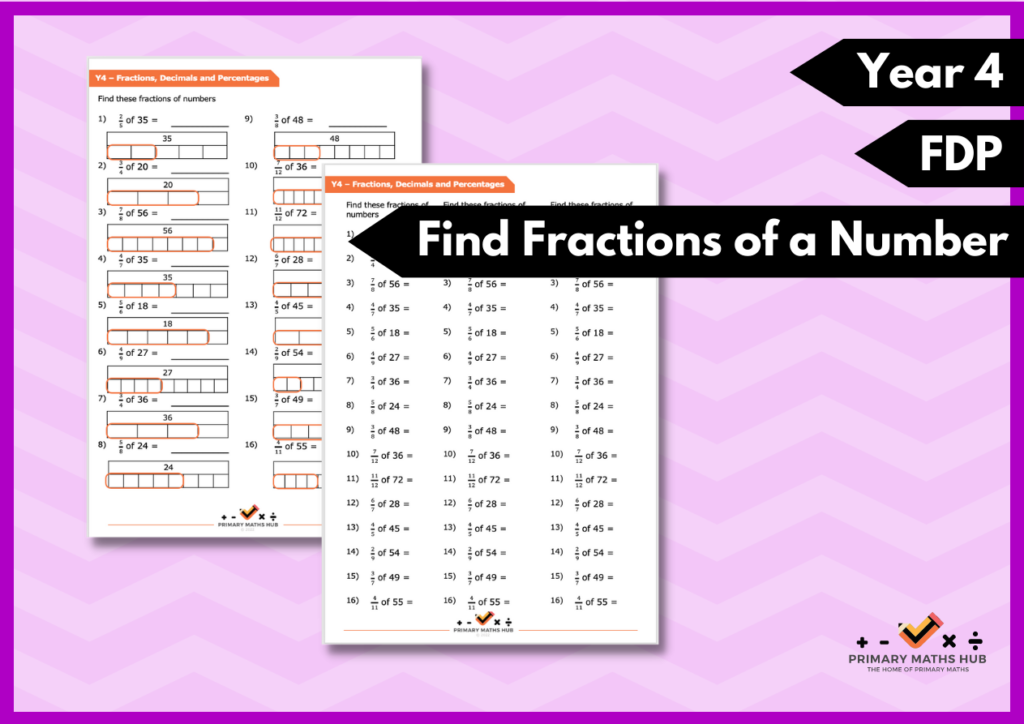 fractions and decimals problem solving year 4