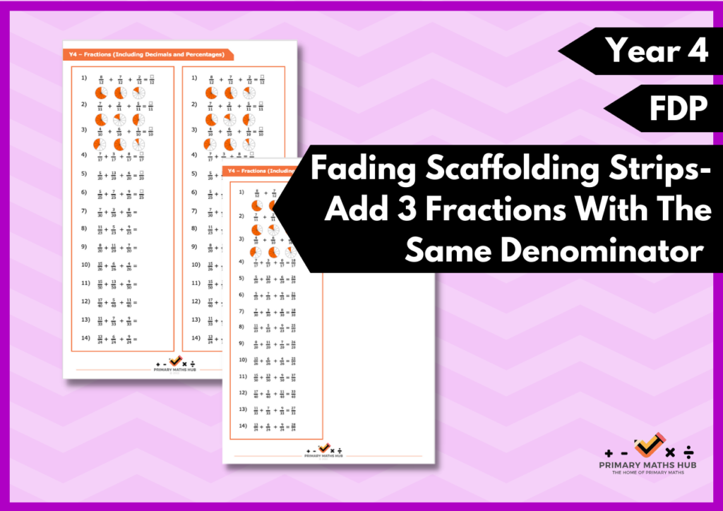 fractions and decimals problem solving year 4