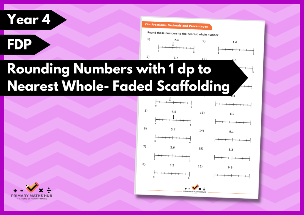 fractions and decimals problem solving year 4