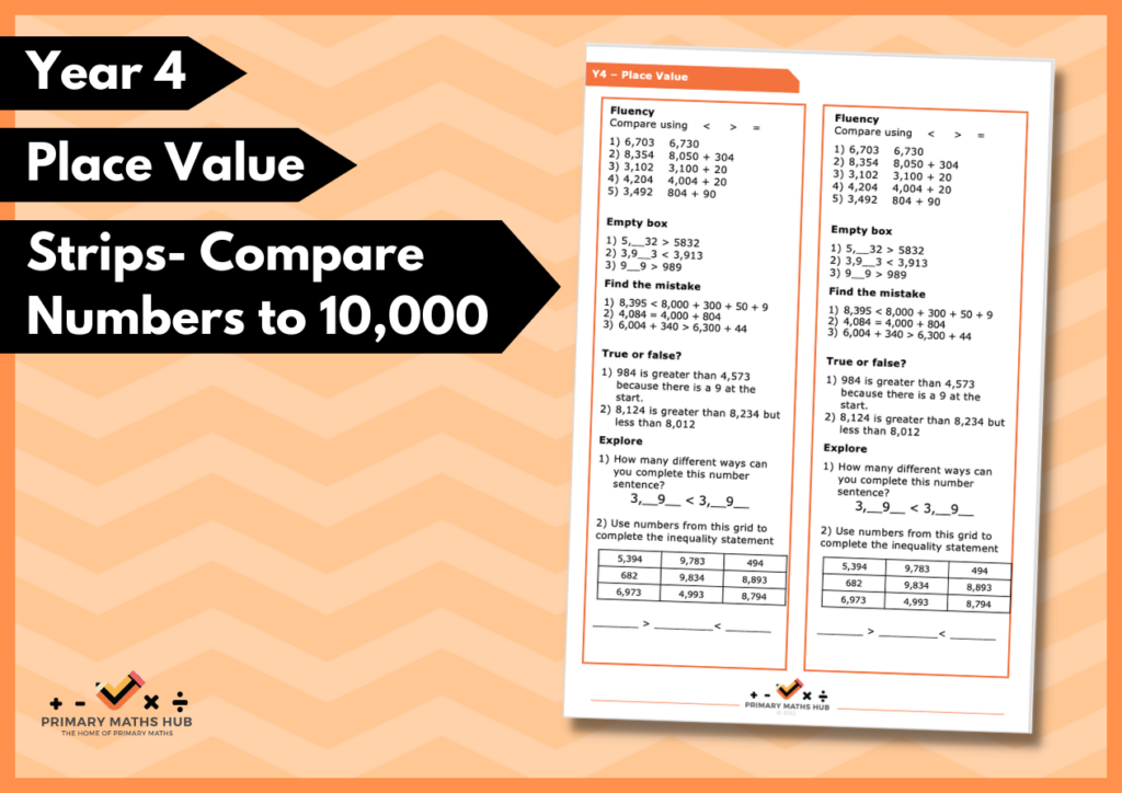 year 4 problem solving place value