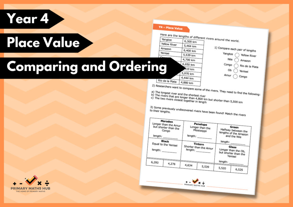 year 4 problem solving place value