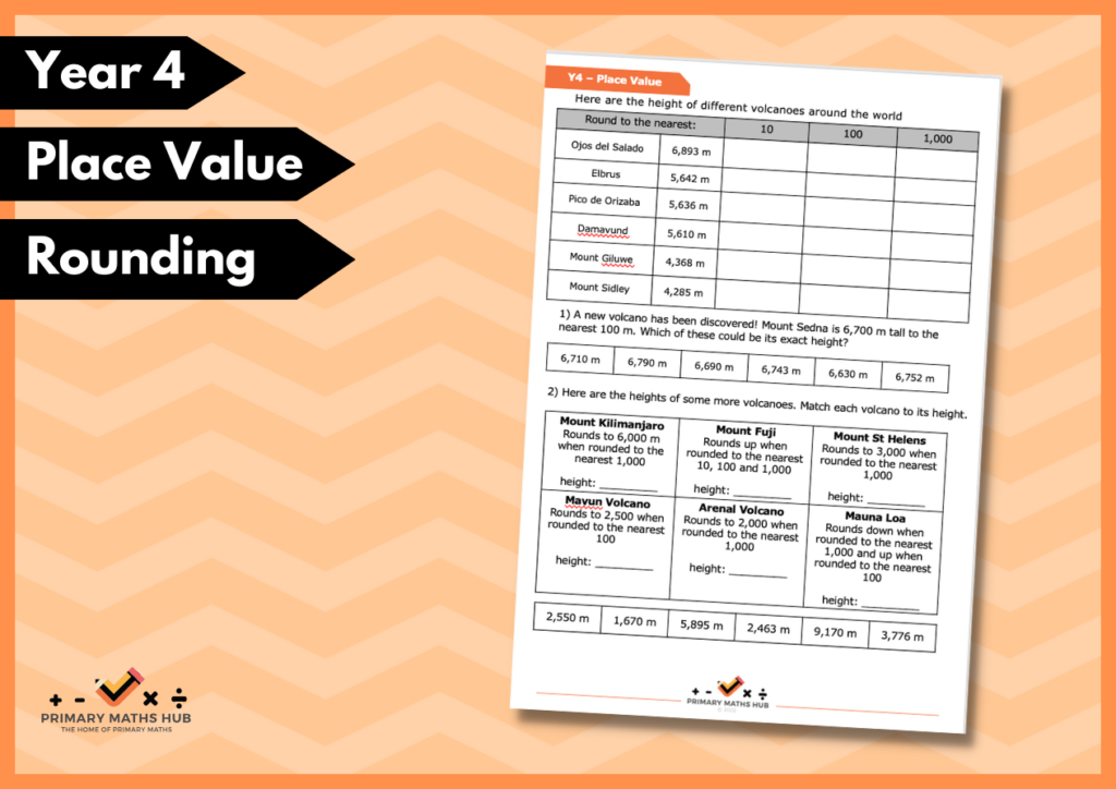 year 4 problem solving place value