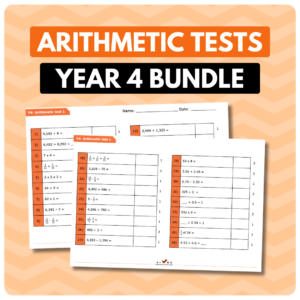 Arithmetic System - Year 4 Bundle