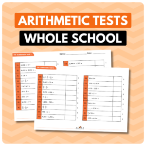Whole School Arithmetic System Y1 to Y6